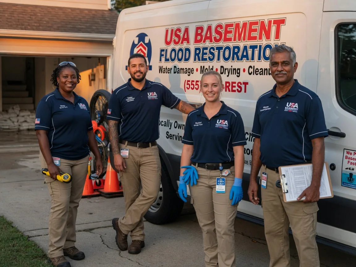 Basement Flood Cleanup company in Deerfield, KS